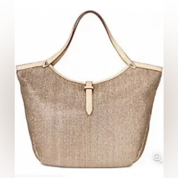 Stella & Dot Handbags - Riviera Tote - Metallic by Stella & Dot in Pristine Condition